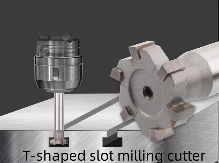 T-shaped slot milling cutter